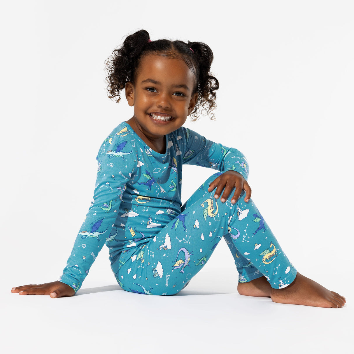 Dragon Dreams Bamboo Kids Pajamas - HoneyBug 