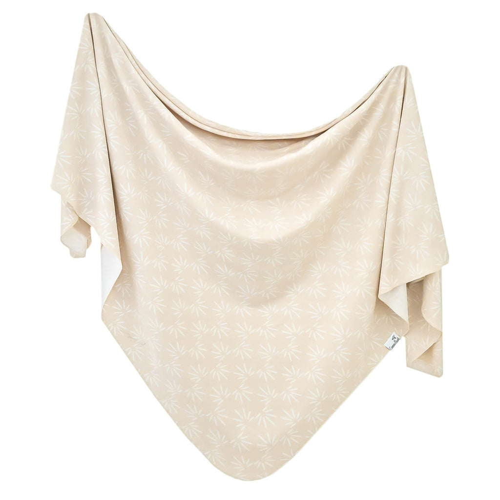 Knit Swaddle Blanket - Sol - HoneyBug 