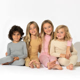 Latte Bamboo Kids Pajamas - HoneyBug 