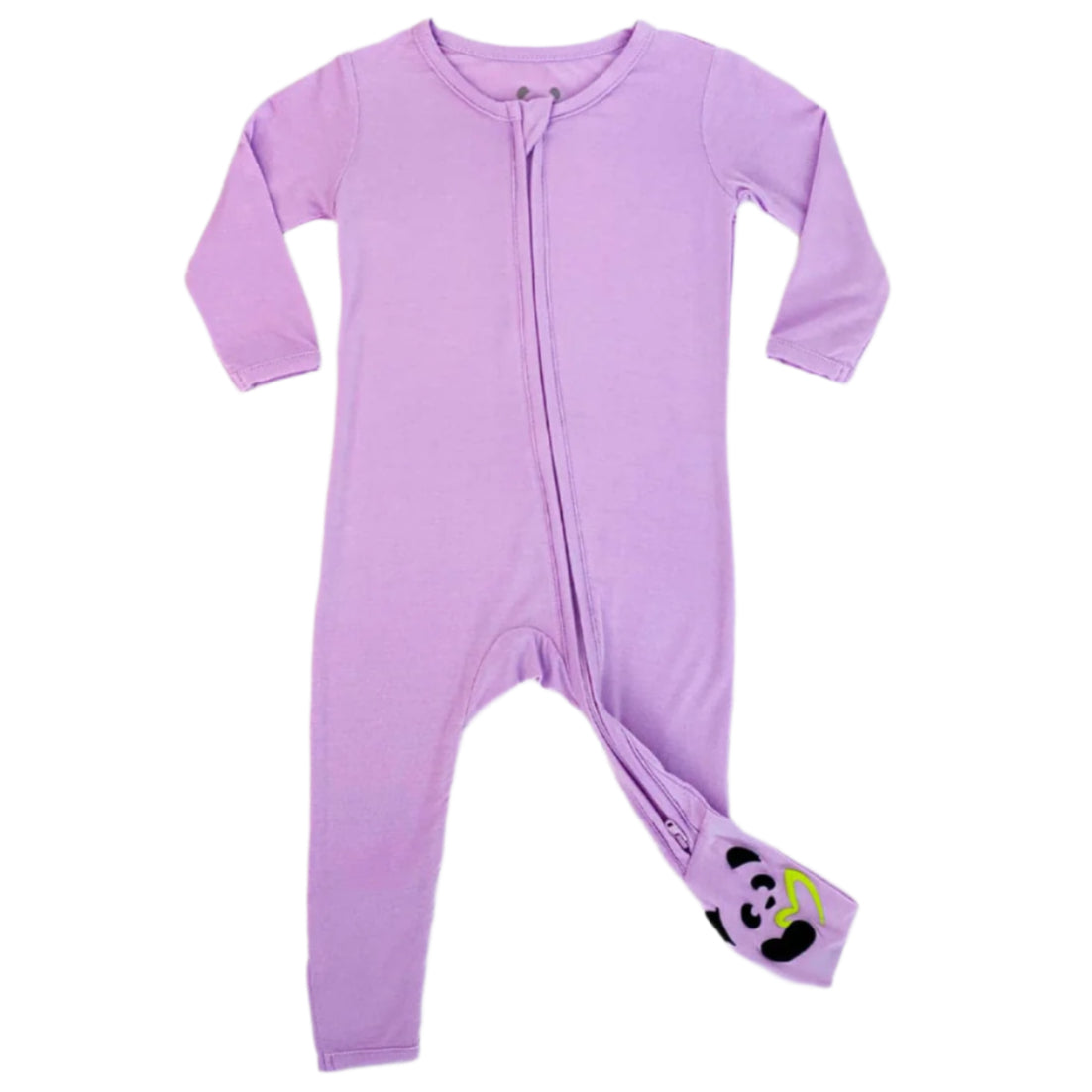 Lavender Bamboo Convertible Footie - HoneyBug 