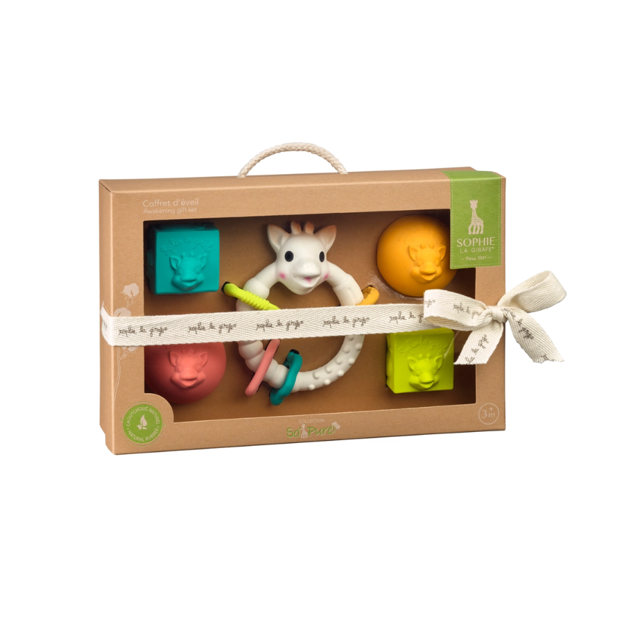 So'pure Early Learning Gift Set Blocks & Balls - HoneyBug 
