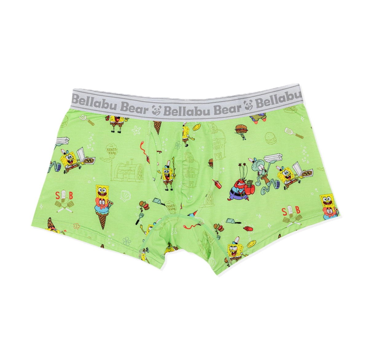 SpongeBob SquarePants Bamboo Boy's Boxer Brief 3-Pack - HoneyBug 