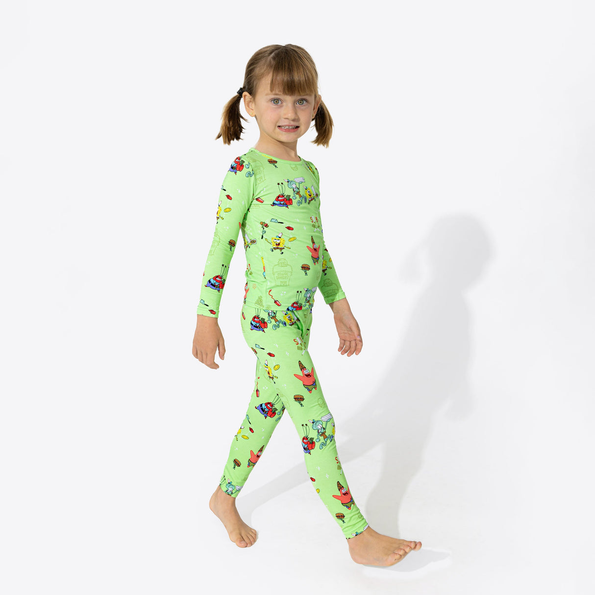 SpongeBob SquarePants: Foodie Bamboo Kids Pajamas - HoneyBug 