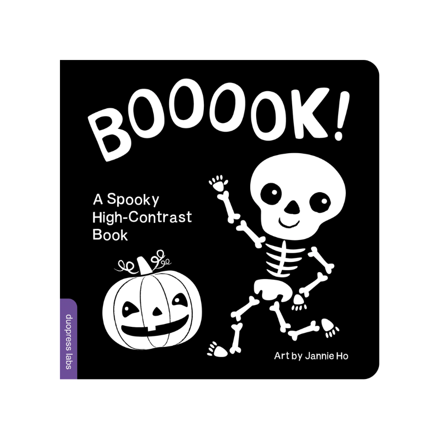 Booook! A Spooky High-Contrast Book - HoneyBug 