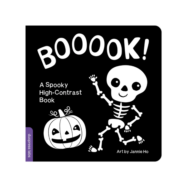 Booook! A Spooky High-Contrast Book - HoneyBug 