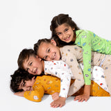 Football Bamboo Kids Pajamas - HoneyBug 