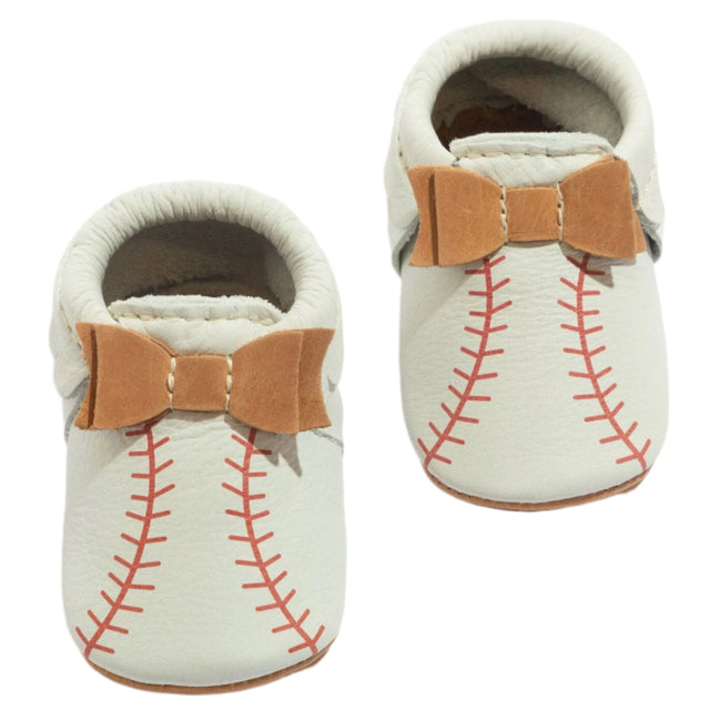 Spring Training Bow Baby Shoe - HoneyBug 