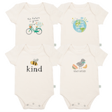 graphic bodysuit set | spring 4 pack + 1 free - HoneyBug 