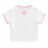 Pink Seersucker Pocket T-Shirt