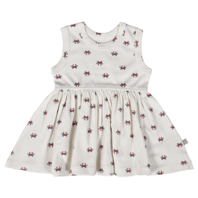 tank twirl dress | crab - HoneyBug 