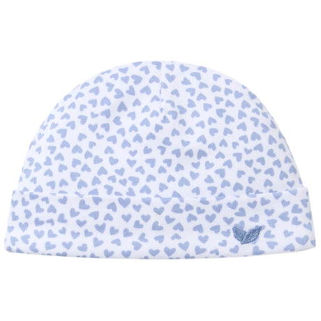 Baby's Pima Hat in Bluehearts - HoneyBug 