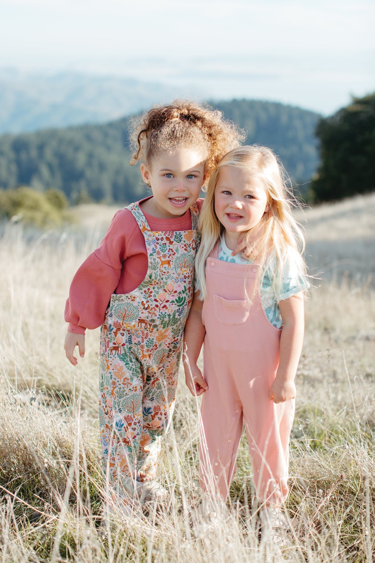 Waffle Balloon Sleeve Sweatshirt - Terra Cotta - HoneyBug 