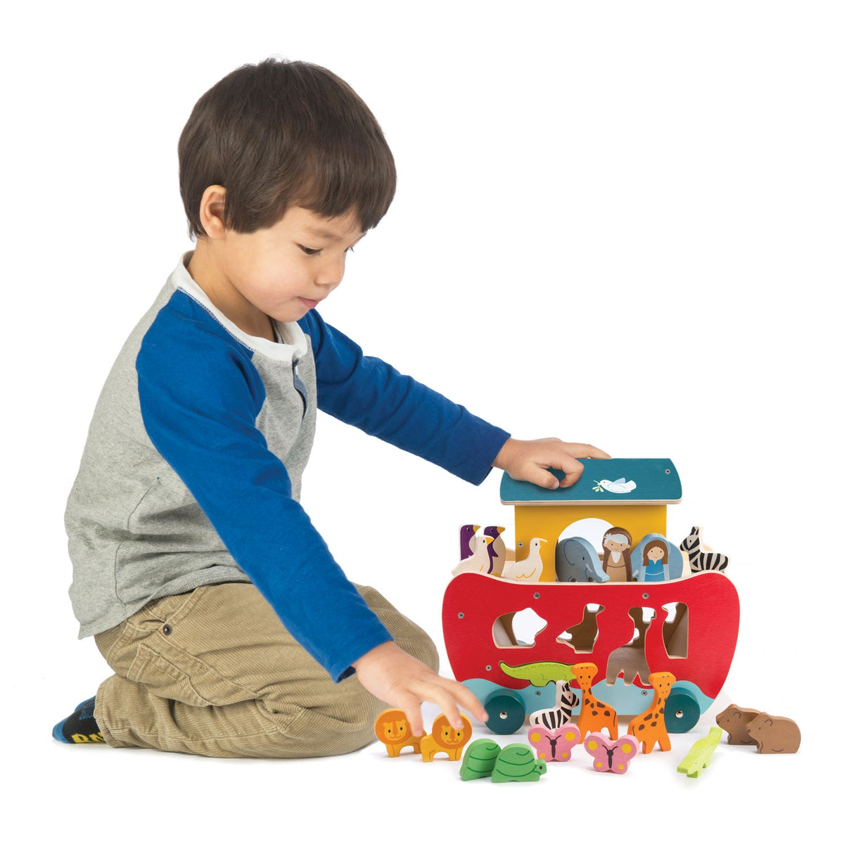 Noah's Shape Sorter Ark - HoneyBug 