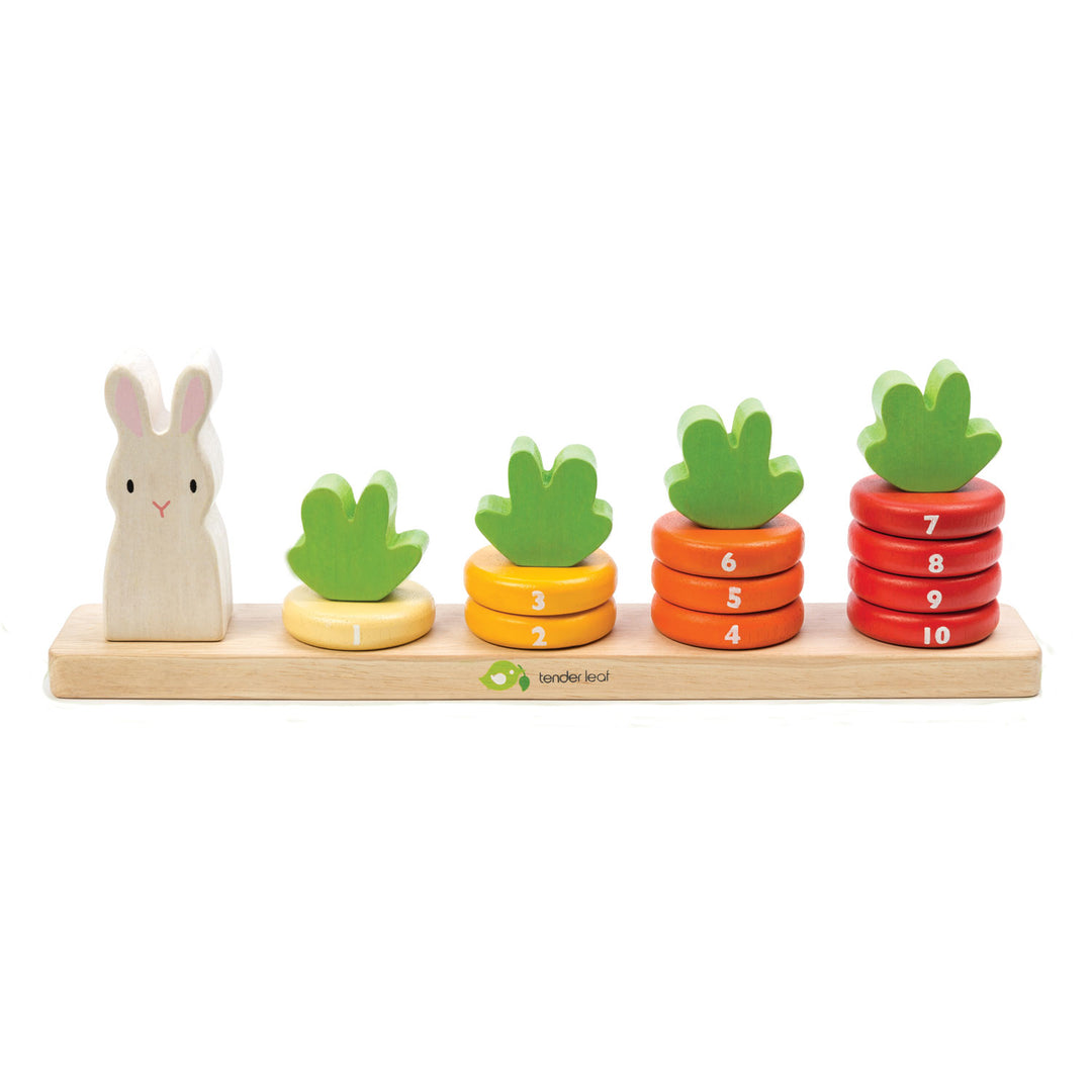 Counting Carrots - HoneyBug 