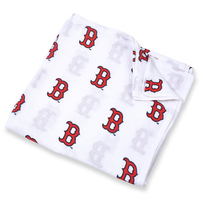 Boston Red Sox Swaddle Blanket - HoneyBug 