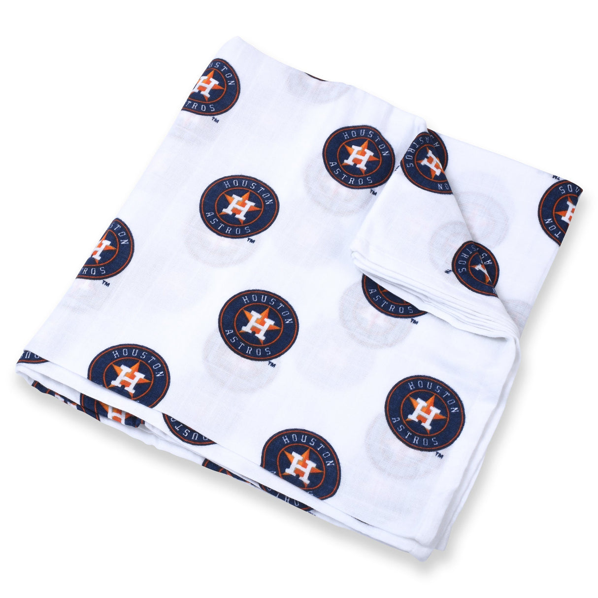 Houston Astros Swaddle Blanket - HoneyBug 