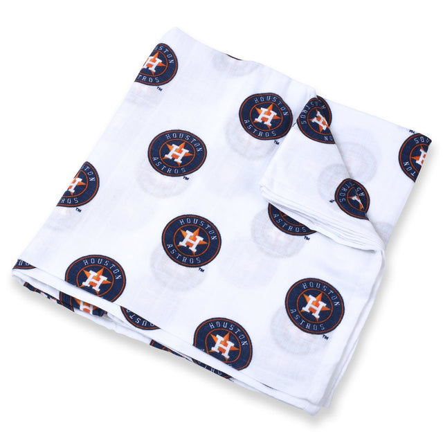 Houston Astros Swaddle Blanket - HoneyBug 