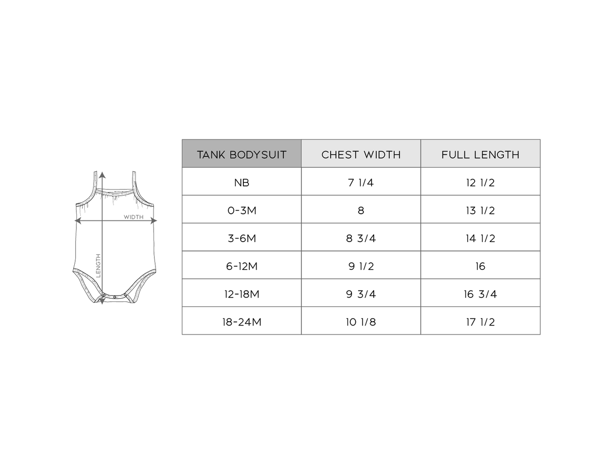 Tank Bodysuit - HoneyBug 