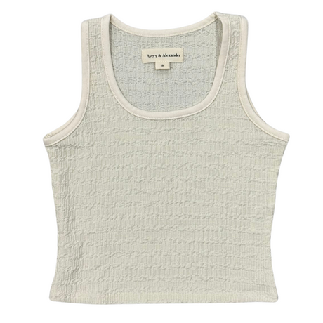 Textured Square Neck Tank