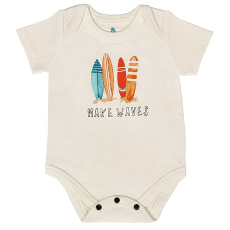 graphic bodysuit | make waves - HoneyBug 