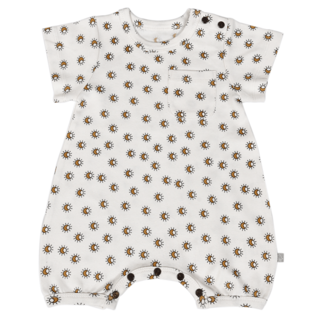 short sleeve romper | sun - HoneyBug 