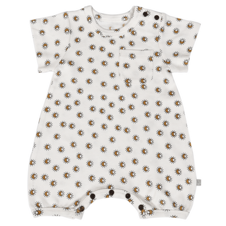 short sleeve romper | sun - HoneyBug 
