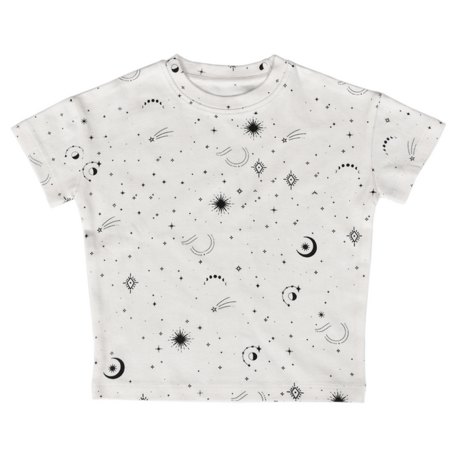 Boxy Toddler Tee | celestial - HoneyBug 