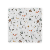 Cotton Muslin Swaddle Blanket - Forest Friends - HoneyBug 
