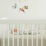 Cotton Muslin Swaddle Blanket - Forest Friends - HoneyBug 