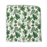 Original Cotton Muslin Quilt - Tropical Leaf - HoneyBug 