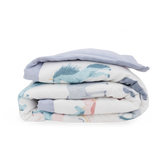 Cotton Muslin Toddler Comforter - Unicorns - HoneyBug 
