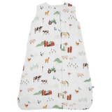 Cotton Muslin Sleep Bag - Farmyard - HoneyBug 