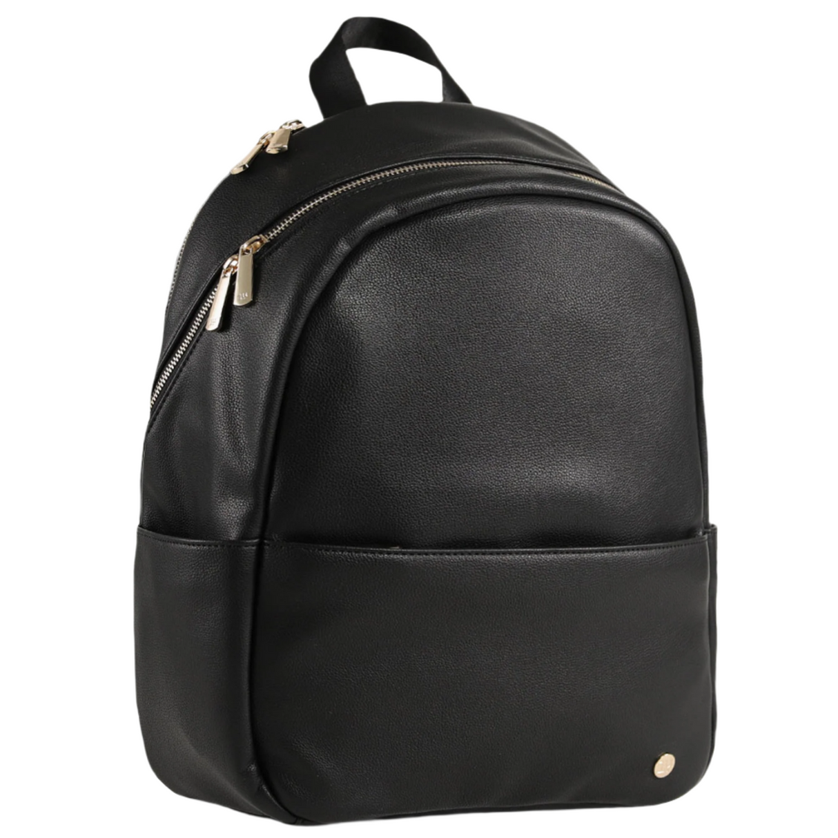 Skyline Backpack Black - Gold Hardware - HoneyBug 