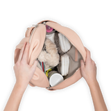 Skyline Backpack Black - Gold Hardware - HoneyBug 