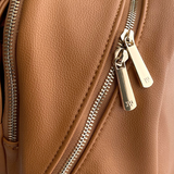 Skyline Backpack Cognac - Gold Hardware - HoneyBug 