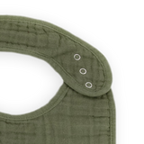 Cotton Muslin Classic Bib 3 Pack - Forest Friends - HoneyBug 