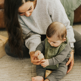 Cotton Muslin Classic Bib 3 Pack - Forest Friends - HoneyBug 