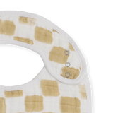 Cotton Muslin Classic Bib 3 Pack - Adobe Checker - HoneyBug 