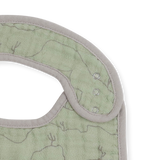 Cotton Muslin Classic Bib 3 Pack - Adobe Checker - HoneyBug 