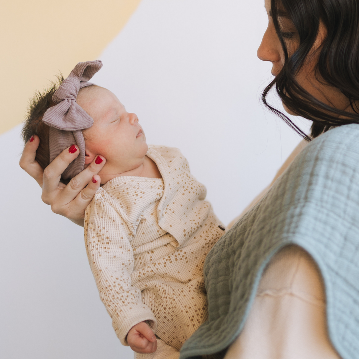 Cotton Muslin Burp Cloth 2 Pack - Sea - HoneyBug 