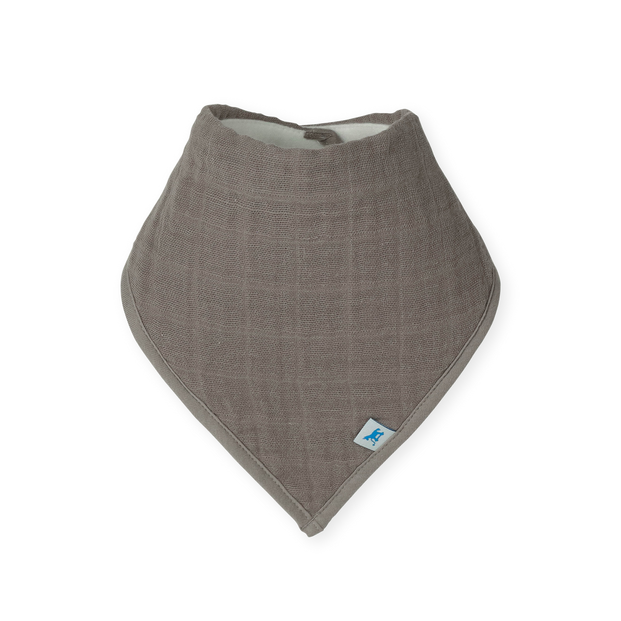 Cotton Muslin + Fleece Bandana Bib 4 Pack - Adobe Checker - HoneyBug 