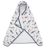 Toddler Hooded Towel - Shark - HoneyBug 