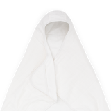 Toddler Hooded Towel - White - HoneyBug 