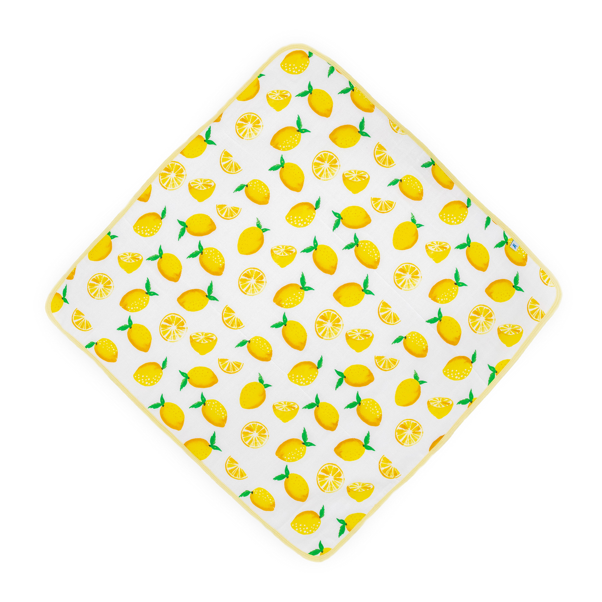 Infant Hooded Towel - Lemon - HoneyBug 