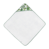 Infant Hooded Towel - Tropical Leaf - HoneyBug 