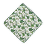 Infant Hooded Towel - Tropical Leaf - HoneyBug 