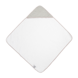 Infant Hooded Towel - Grey Stripe - HoneyBug 