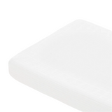 Cotton Muslin Changing Pad Cover - White - HoneyBug 