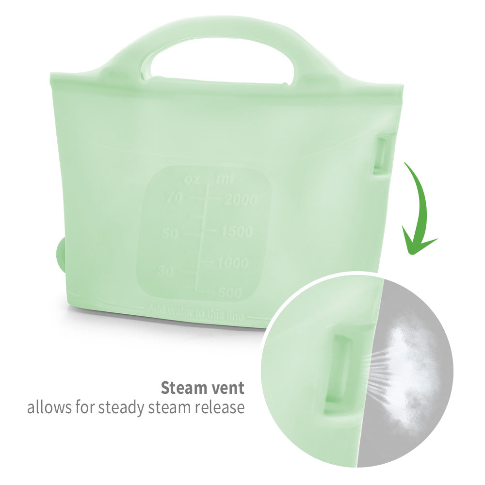 Haakaa Multipurpose Steamer & Steriliser Bag - HoneyBug 