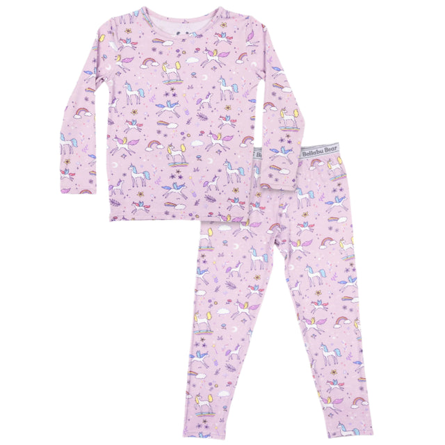 Enchanted Unicorn Bamboo Kids Pajamas - HoneyBug 